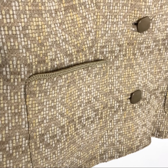 PENDLETON Diamond Ikat Wool Blazer Jacket Women’s Size 10P Petite - Picture 2 of 7